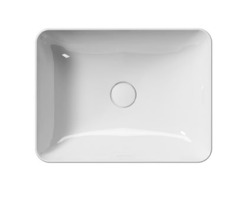 NUBES 50X38 - Countertop rectangular washbasin by GSI ceramica - view 3